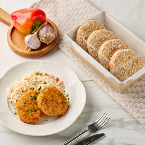 Заказать Котлета мясная с сыром пф 4шт/440 грс доставкой |Кафе Традиции с доставкой по Екатеринбургу