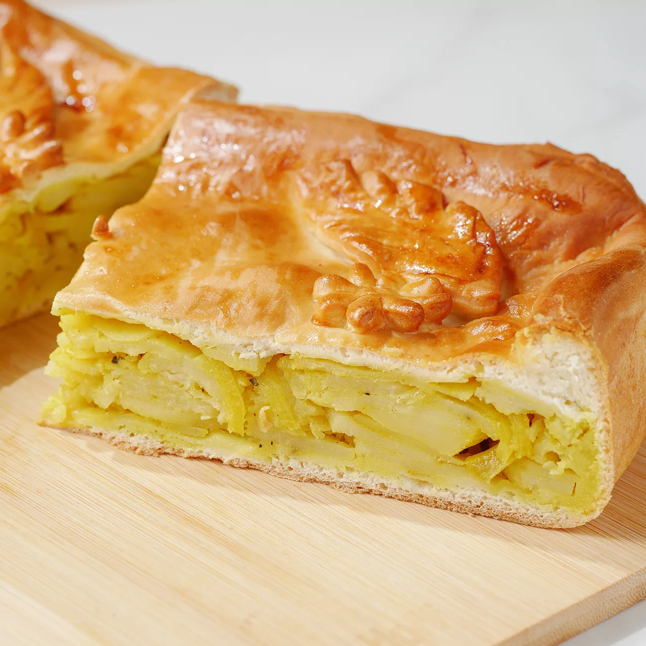 Пирог с картофелем
